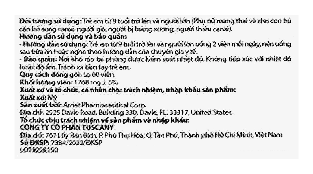 Thực phẩm bảo vệ sức khỏe Drlife Strong Bone - 6